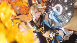 《原神》绮良良cosplay-绝对领域