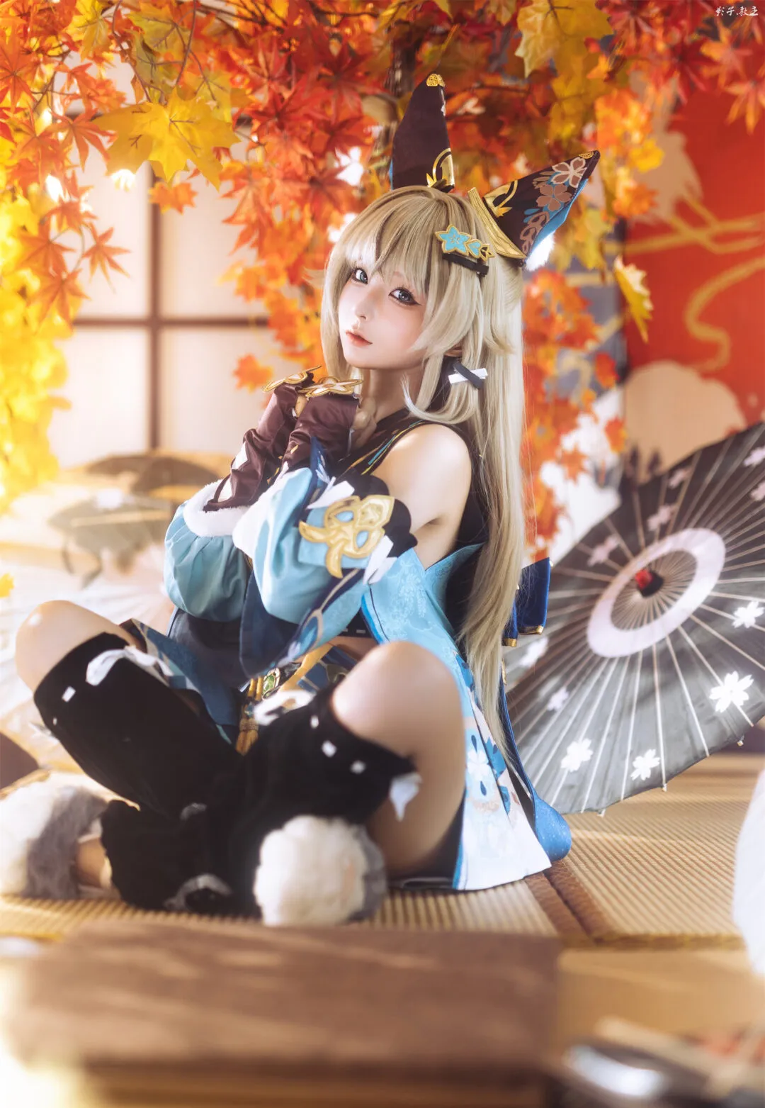 《原神》绮良良cosplay-绝对领域
