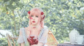 lolita私影，红蓝cp-绝对领域