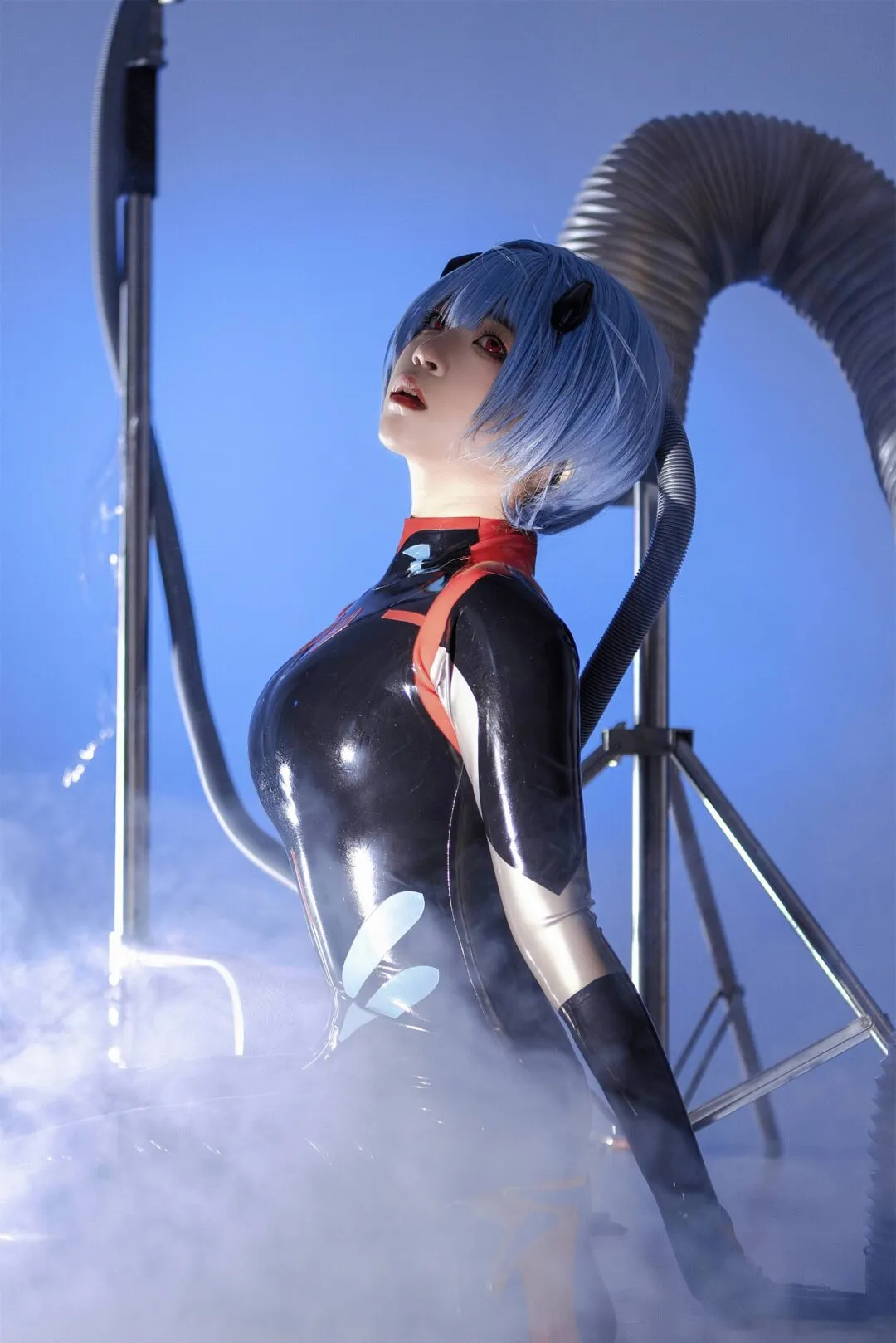 《新世纪福音战士》绫波丽cosplay-绝对领域