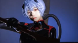 《新世纪福音战士》绫波丽cosplay-绝对领域