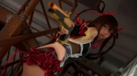 对魔忍cosplay-绝对领域