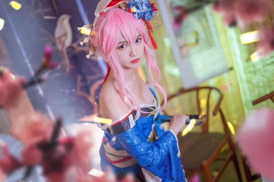 崩坏三 八重樱cosplay-绝对领域