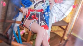 崩坏三 八重樱cosplay-绝对领域