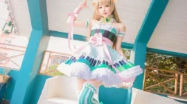 南小鸟cosplay-绝对领域