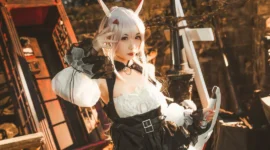 《碧蓝航线》绫波cosplay-绝对领域