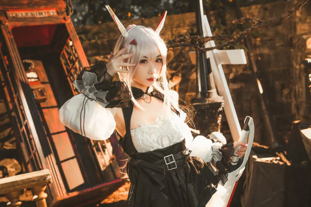 《碧蓝航线》绫波cosplay-绝对领域