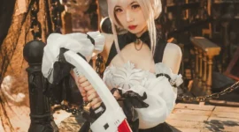 《碧蓝航线》绫波cosplay-绝对领域