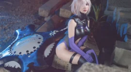 玛修cosplay-绝对领域