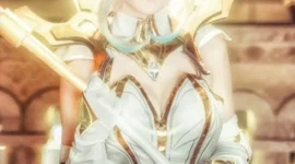 英雄联盟光辉女郎拉克丝cosplay-绝对领域