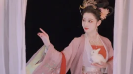汉服私影，大家中秋快乐-绝对领域
