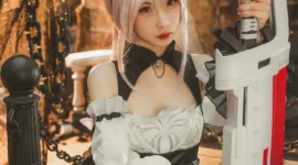 《碧蓝航线》绫波cosplay-绝对领域