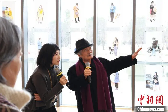 日本著名动画家月冈贞夫原画手稿杭州展出-绝对领域