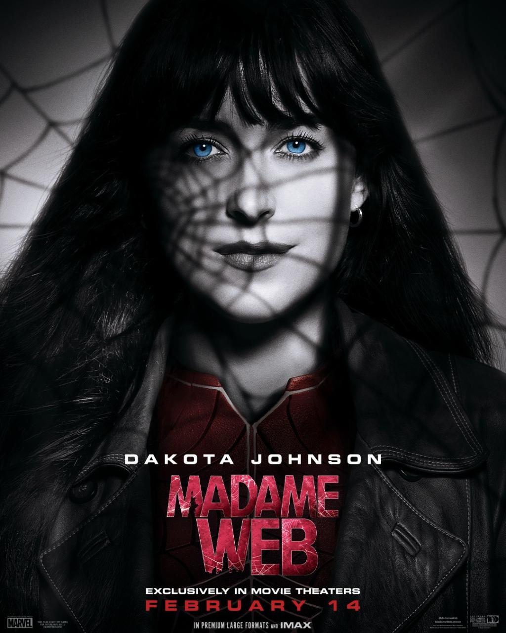 漫威电影《蜘蛛夫人》释出最新预告及角色海报预定2/14 上映
