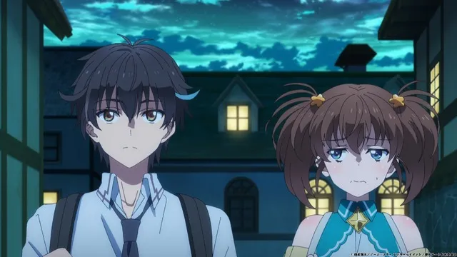 图片[3]-冬季动画《即死チート》中，夜雾（CV.内山昂輝）和知千佳（CV.富田美憂）面前出现了一个新角色… 第2话的先行截图。-绝对领域