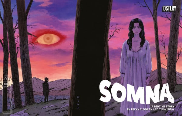 押见修造为美国漫画《Somna》第3期提供了变体封面；标志着讲谈社和美国出版商DSTLRY的合作开始