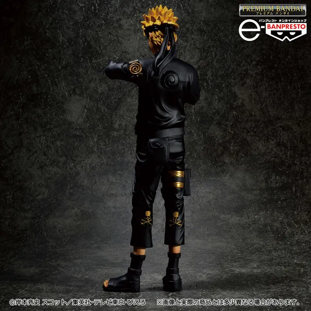 图片[3]-《NARUTO》中的鸣人穿上了充满“街头”感觉的黑色搭配！与『mastermind JAPAN』合作的联名模型登场。-绝对领域