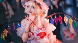 《东方project》芙兰朵露·斯卡雷特cosplay-绝对领域
