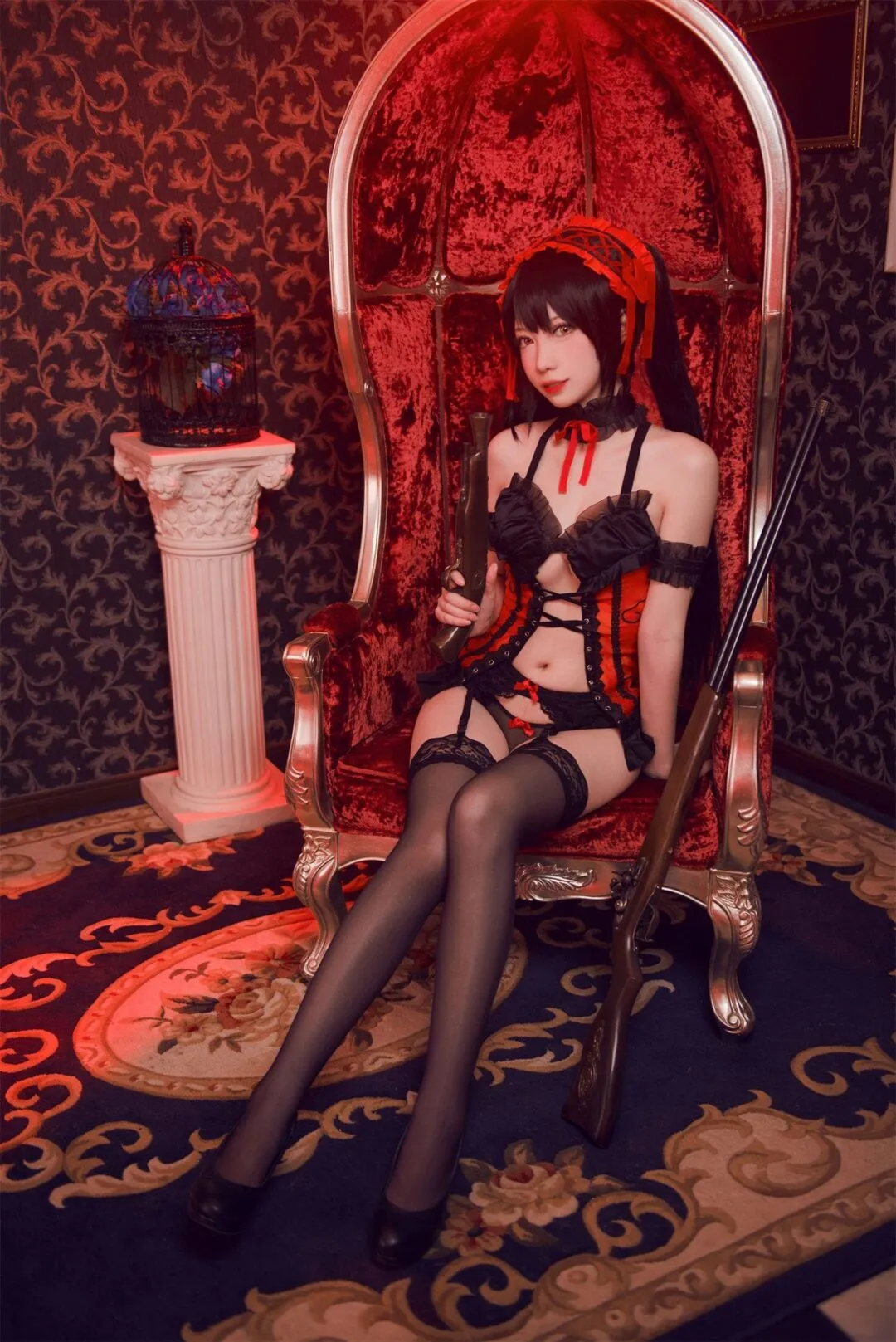 约会大作战 时崎狂三8cosplay-绝对领域