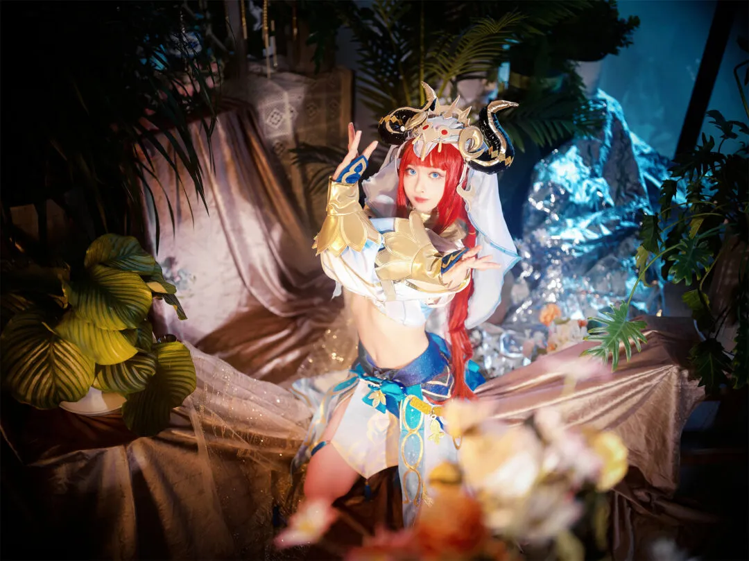 《原神》妮露cosplay-绝对领域