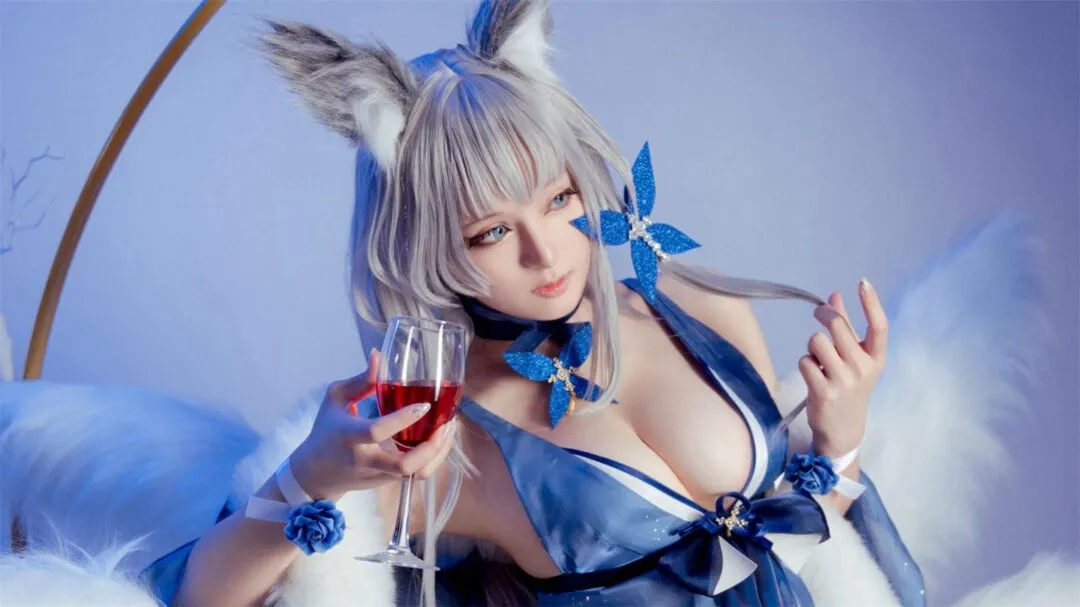 《碧蓝航线》信浓cosplay-绝对领域