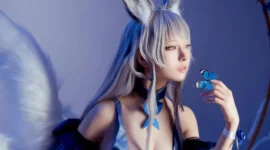 《碧蓝航线》信浓cosplay-绝对领域