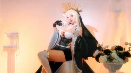 《碧蓝航线》怨仇cosplay-绝对领域