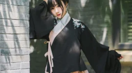 汉服街拍-绝对领域