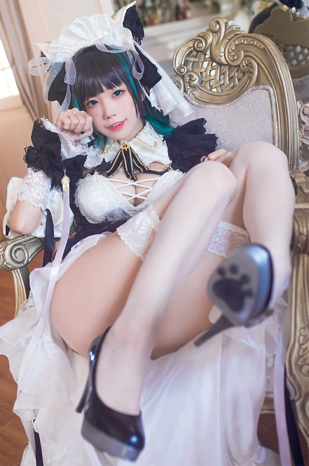 碧蓝航线 柴郡3cosplay-绝对领域