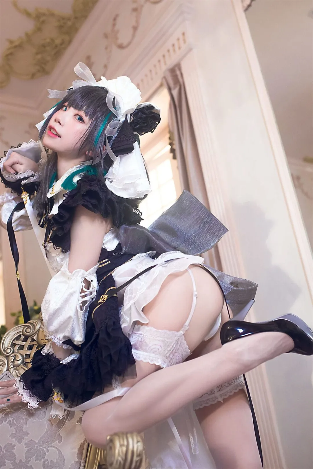 碧蓝航线 柴郡3cosplay-12