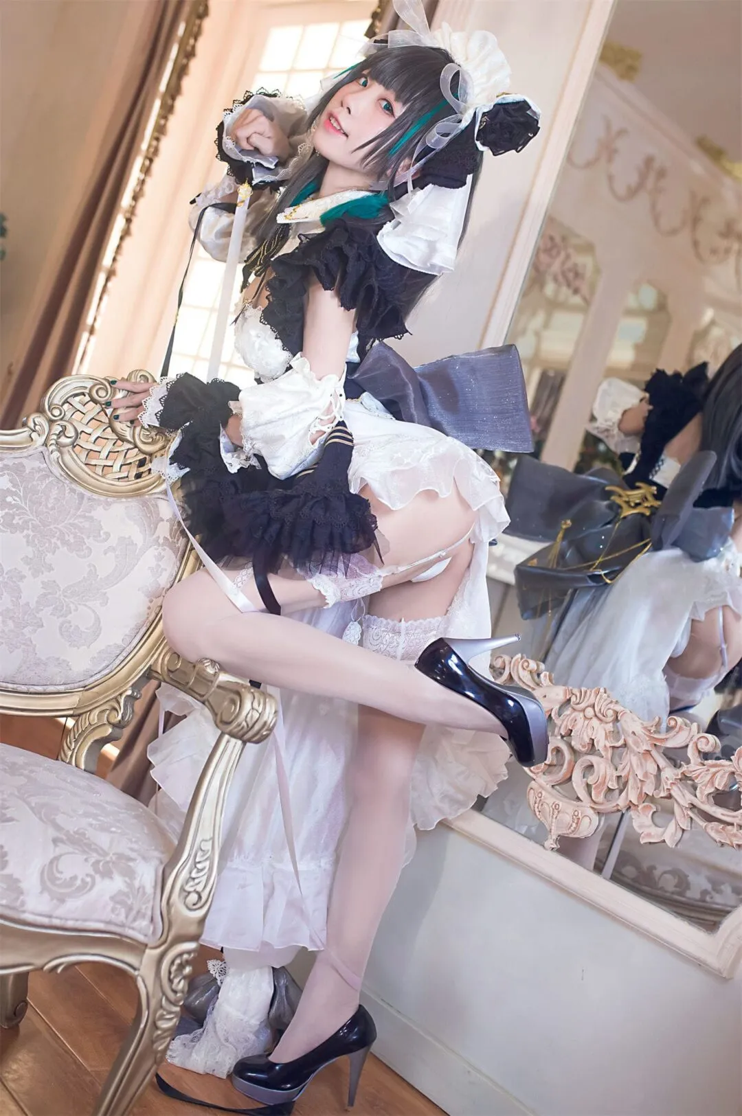 碧蓝航线 柴郡3cosplay-11