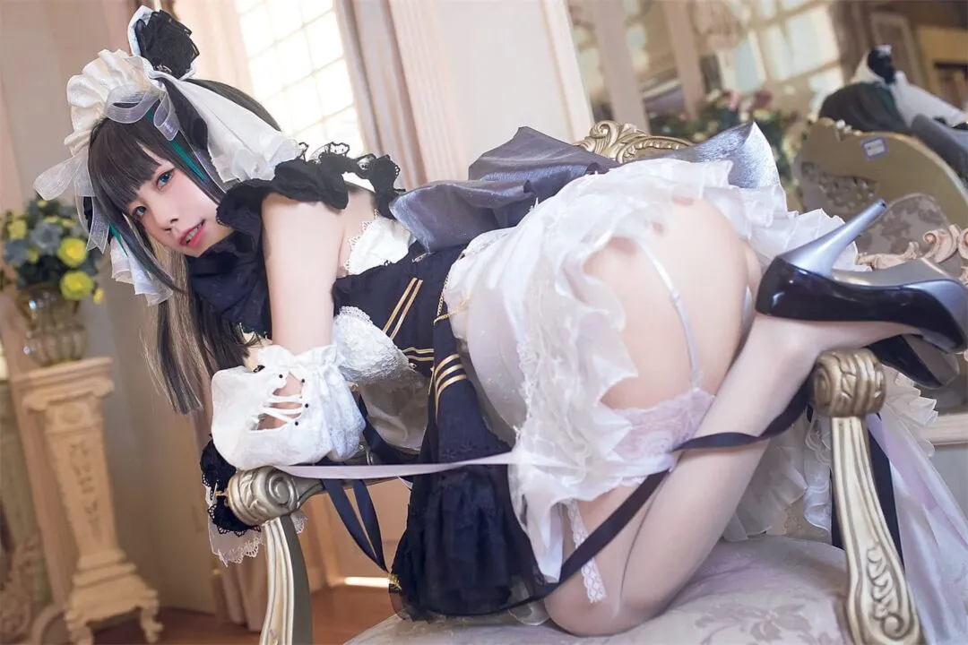 碧蓝航线 柴郡3cosplay-13