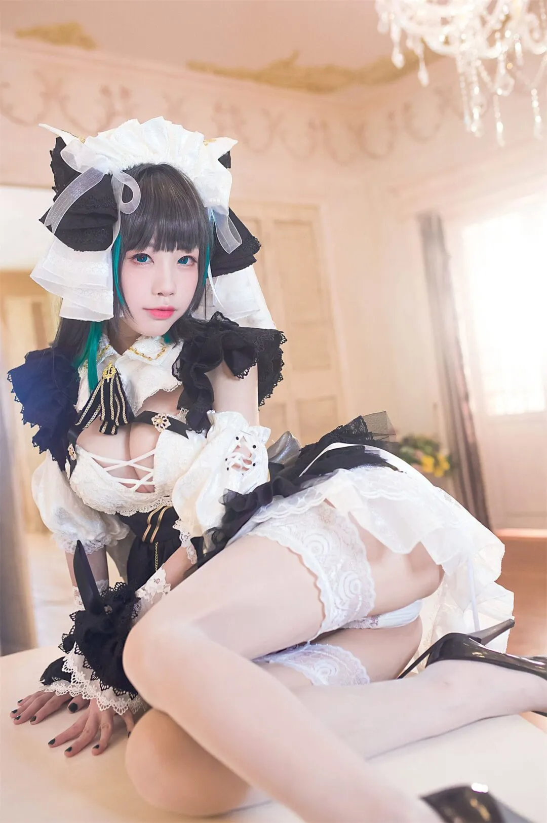 碧蓝航线 柴郡3cosplay-17