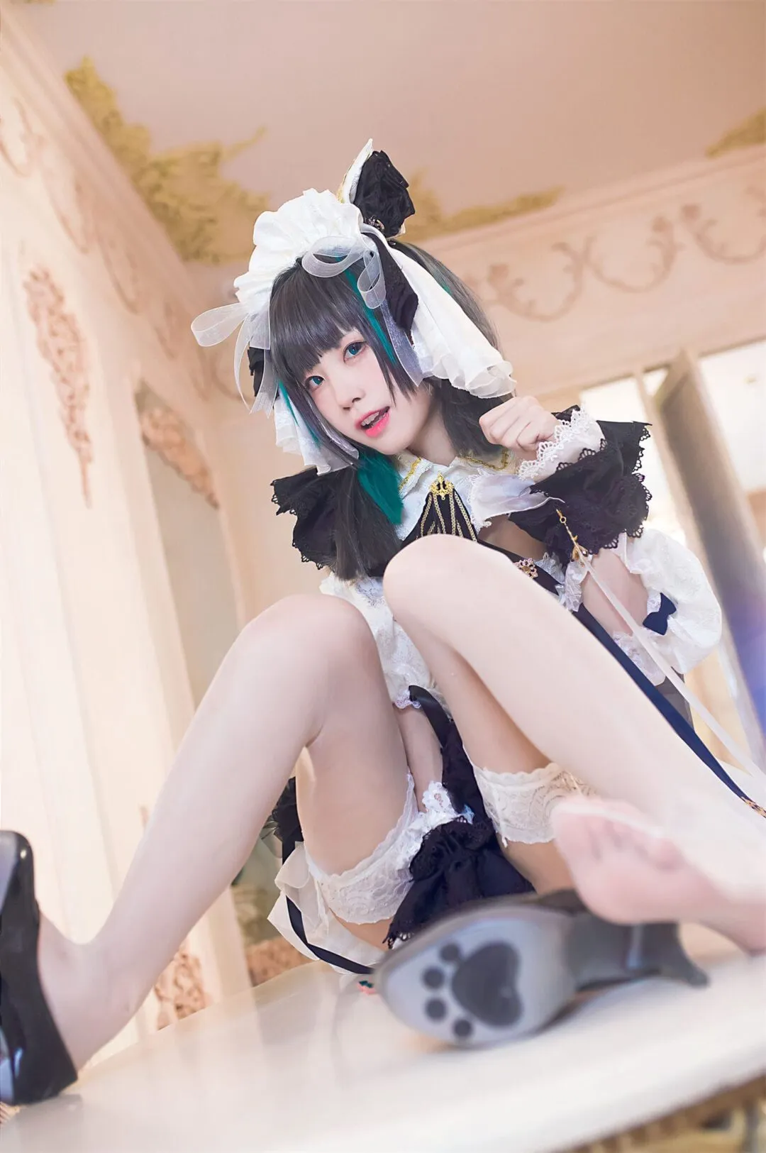 碧蓝航线 柴郡3cosplay-19