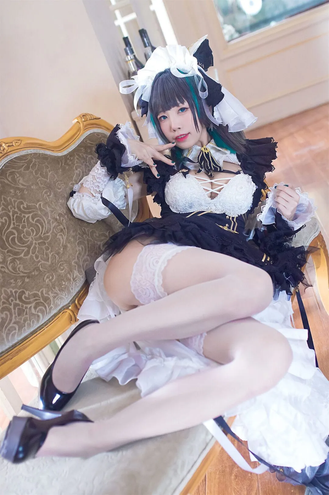碧蓝航线 柴郡3cosplay-24