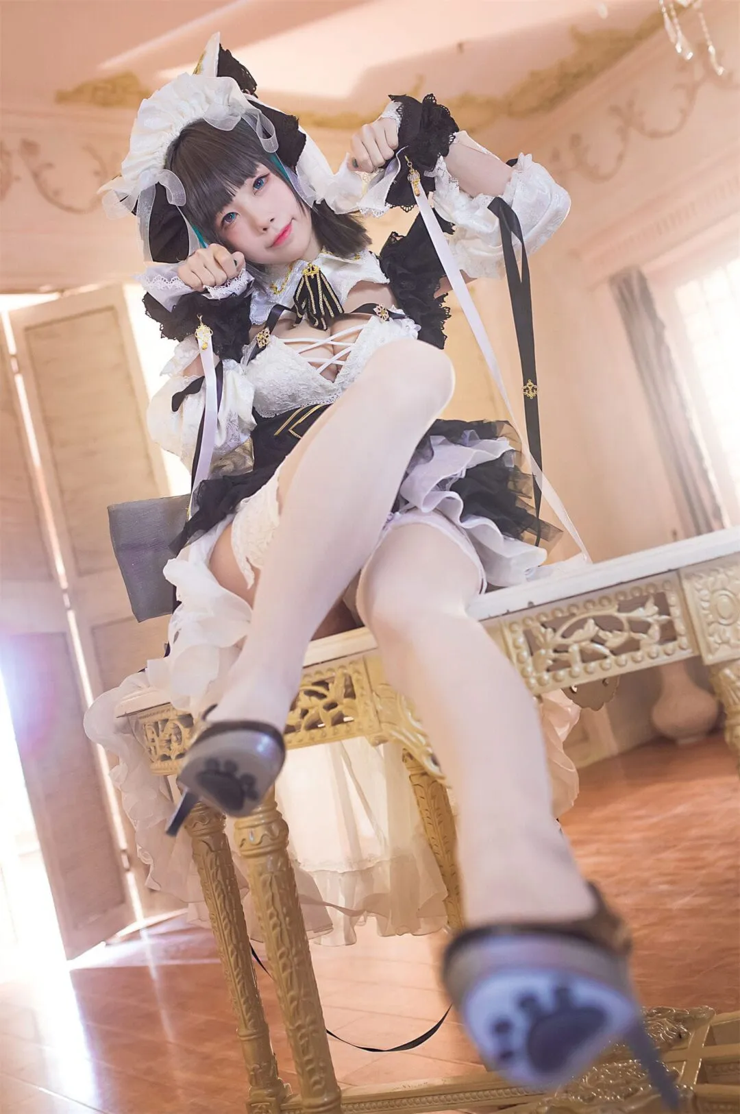 碧蓝航线 柴郡3cosplay-23