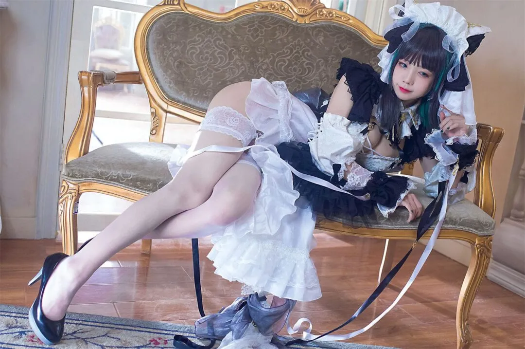 碧蓝航线 柴郡3cosplay-26