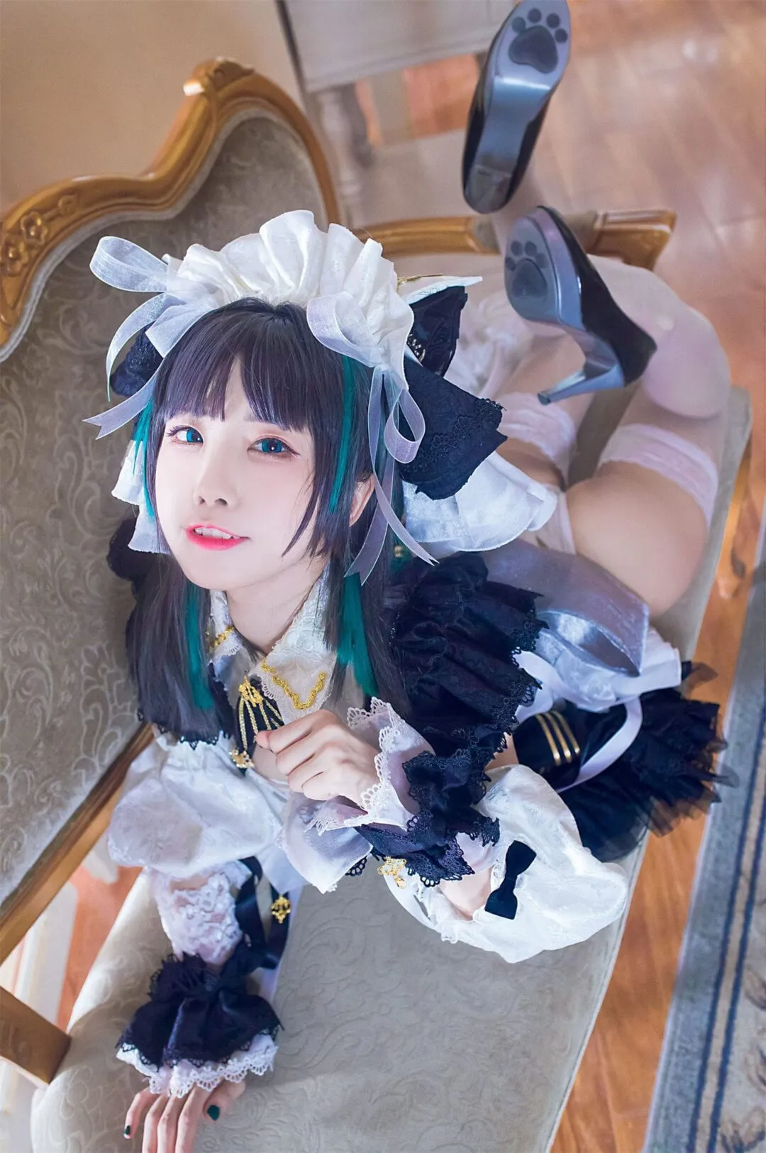 碧蓝航线 柴郡3cosplay-28
