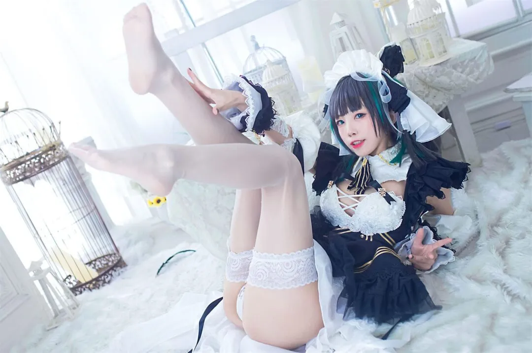碧蓝航线 柴郡3cosplay-32