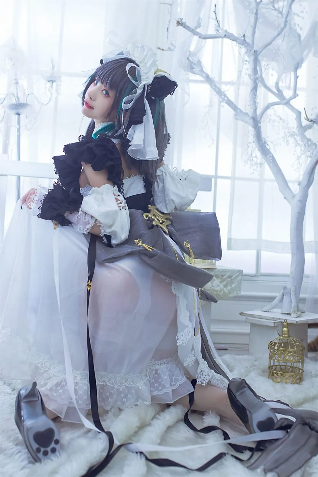 碧蓝航线 柴郡3cosplay-34
