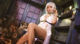 碧蓝航线 马萨诸塞3cosplay-绝对领域