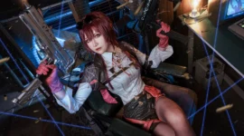 《崩坏：星穹铁道》卡芙卡cosplay-绝对领域