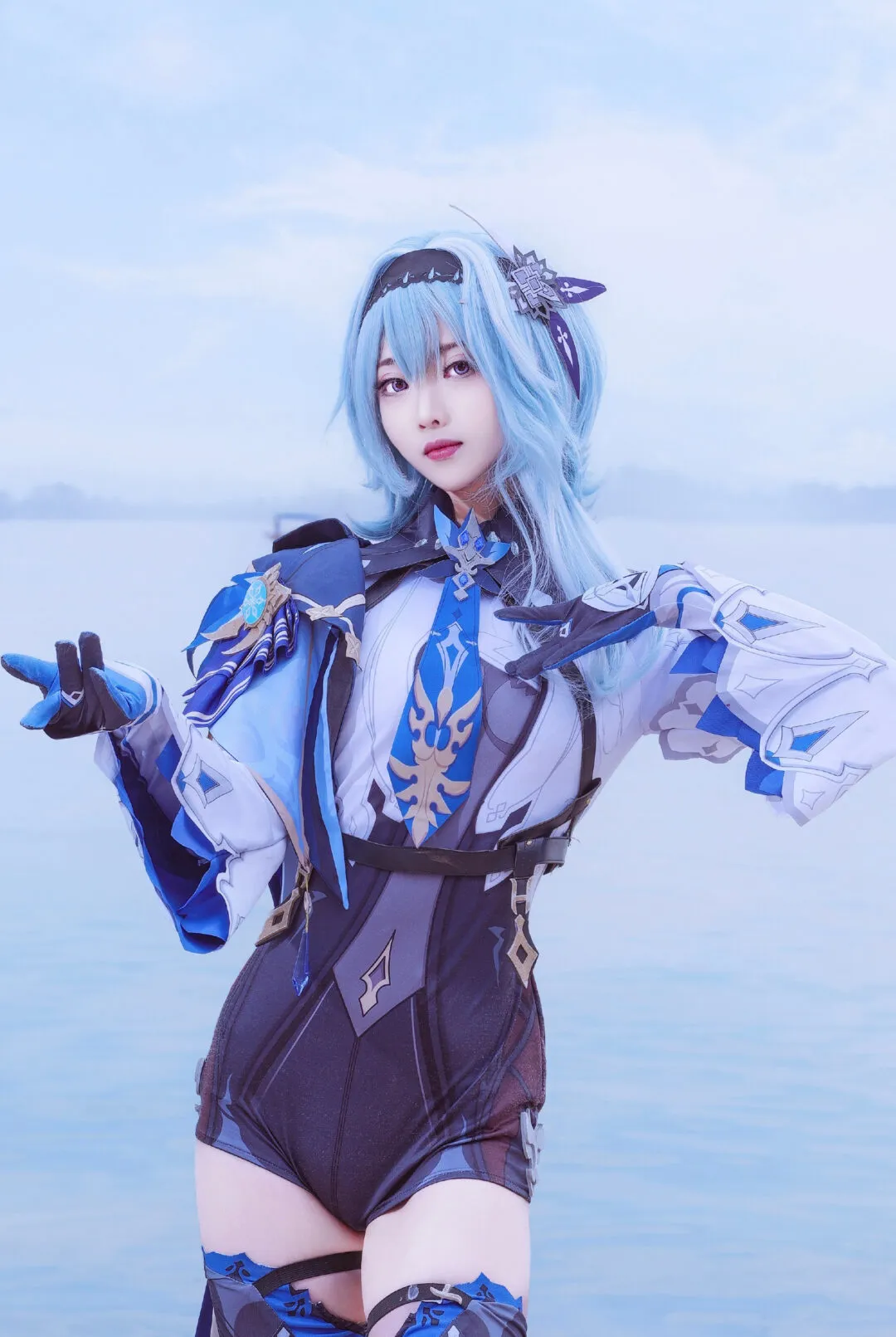 《原神》优菈cosplay-绝对领域