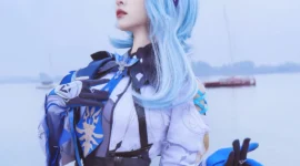 《原神》优菈cosplay-绝对领域