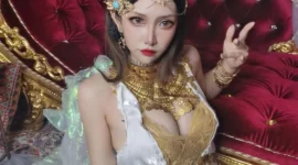 《永劫无间》迦南cosplay-绝对领域