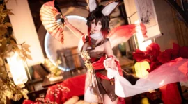 《崩坏:星穹铁道》停云cosplay-绝对领域