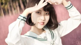 jk私影,少女心爆棚的粉色的草!-绝对领域