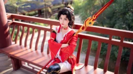 《王者荣耀》云缨 燎原之心cosplay-绝对领域