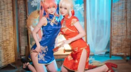 玉藻前旗袍cosplay-绝对领域