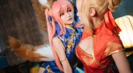 玉藻前旗袍cosplay-绝对领域